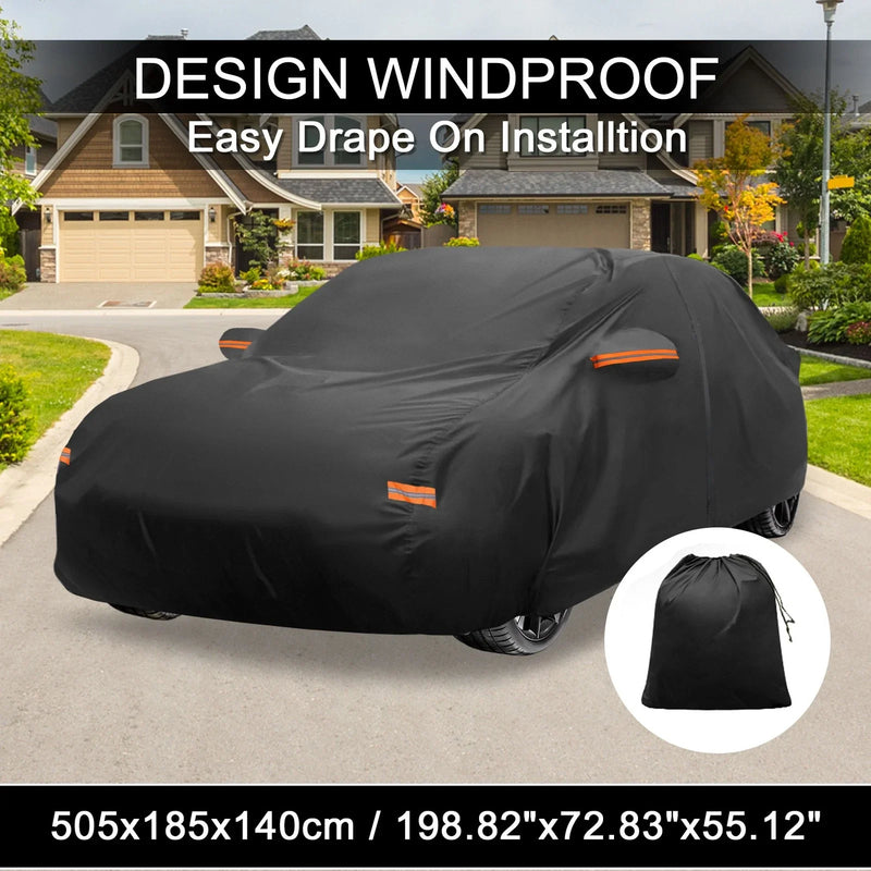 Toyota Crown Waterproof Aluminum Film Car Cover Car Cover