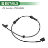 Nissan Juke (2011-2017) Rear Left ABS Wheel Speed Sensor