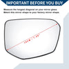 Honda Civic Heated Right Side Mirror Glass (2016-2021)
