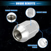 Suzuki Forenza 4 x M1 1.5 Wheel Lug Nuts (2004-2008)