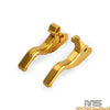 Harley Softail Heritage Classic Sport Glide Gold Brake Clutch Levers