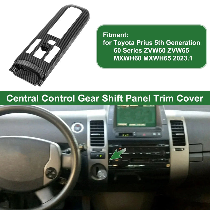 Toyota Prius 5th Central Control Gear Shift Panel Trim Cover (2016–2023)