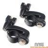Harley Motorcycle 1-1/4" Engine Guard Foot Peg Clamps