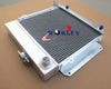 BMW E10 2002 1802 1602 1600 1502 Aluminum Radiator 42mm Core (1966-1977)
