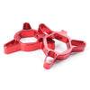 Universal Suspension Red CNC 22mm Fork Preload Adjusters