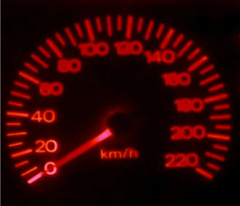 Nissan Patrol GQ Red LED Dash Light Kit (1997-2001)