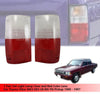 Toyota Hilux MK3 Rear Tail Light Lens Clear/Red (1989-1997)