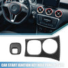 Chevy Corvette C5 Car Start Ignition Key Hole Panel Cover Black