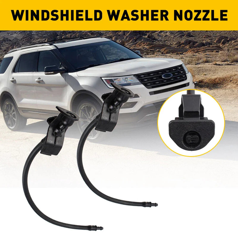 Ford Explorer 2 x Windshield Wiper Washer Nozzle Sprayer Jets (2011–2017)