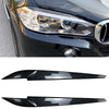BMW X5 X6 F15 F16 (2014-2018) Carbon Style 2 x Headlight Eyelid Covers