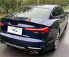 Audi A5 S5 B9 4-Door Rear Unpainted Boot Spoiler Wing (2017-2022)