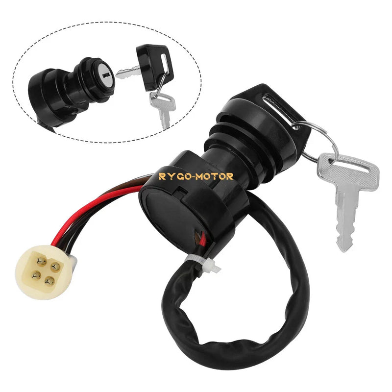 Yamaha Warrior 350 YFM350X Ignition Key Switch (1987–1995)