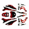 CRF 110 Fairing Dirt Bike 3M Metal Mulisha Decal Sticker Kit
