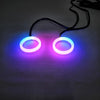 Car RGB Angel Eye Halo Rings Headlight DRL Retrofit Lights (110MM)
