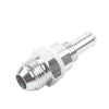 Universal 8AN Male Flare Bulkhead to 3/8" Hose Barb Fuel Tank Fitting (N/A)