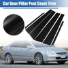 Honda Accord Glossy Black Car Door Window Pillar Post Covers (2003-2007)