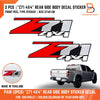 Holden Colorado Z71 4x4 Side Fender Body Rear Sticker Decals (04-11)