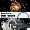 Motorcycle ATV 160cm 62.99 10mm Braided Brake Clutch Oil Hoses Line Pipe
