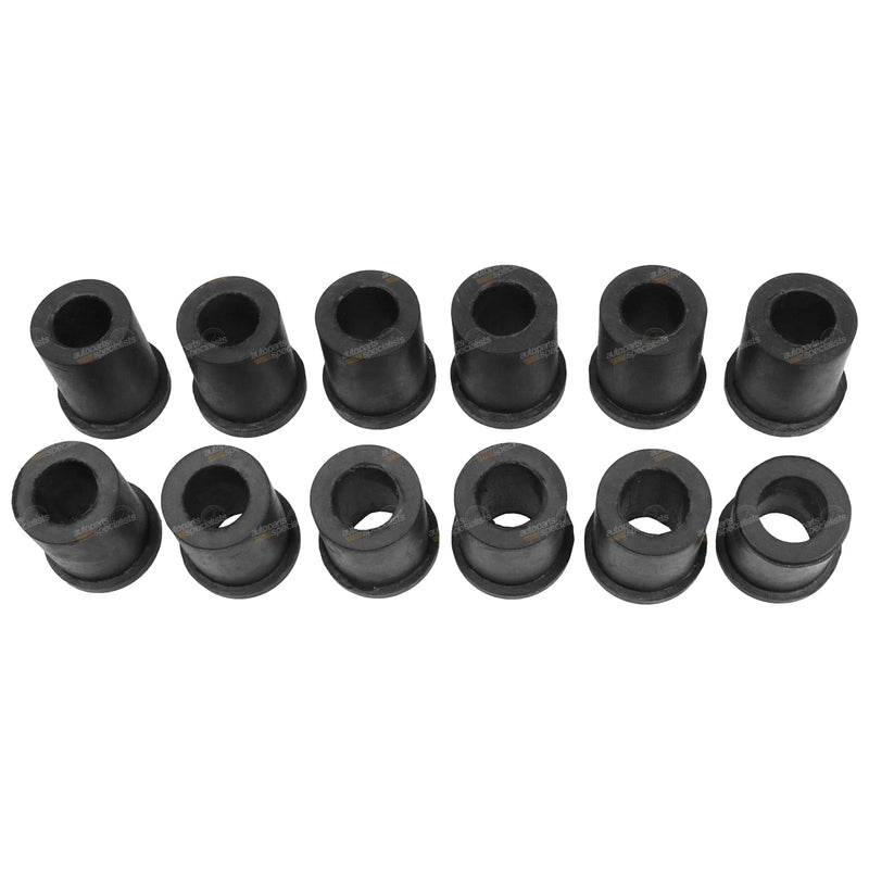Landcruiser FJ45 HJ45 Rear Rubber Leaf Spring Shackle Bush Kit (1969–1980)