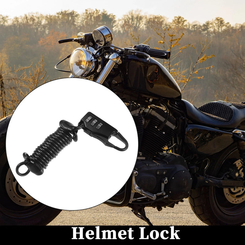 Motorcycle Universal Anti-Theft Lock 1 x Helmet Lock