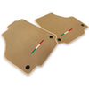 Ferrari 458 Italia Beige Floor Mats (2010-2015)