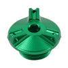 Kawasaki Z400 / 650 / 800 / 900 / Z1000 Green Engine Oil Cap Bolt Cover