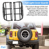 Ford Bronco (2021-2025) - 1 Pair, ABS Black Tail Light Protector Trim Cover