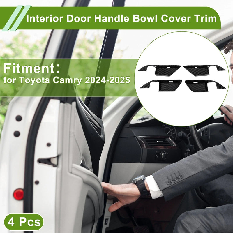 Toyota Camry 4 x ABS Interior Door Handle Bowl Cover Trim (2024-2025)
