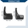 Peugeot 206 Mud Flaps Splash Guards 1 Set (2004-2008)