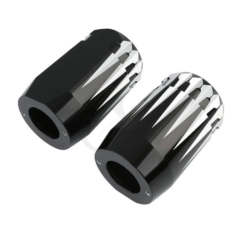 Harley Road King Electra Glide Aluminum Upper Fork Slider Covers (84-13)