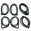 Windshield Door Rubber Seal Set 6 Fits Toyota Corolla KE30 4D Sedan 1974-79