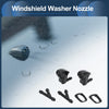 Jeep 1 x Windshield Washer Nozzle with Hose Connector