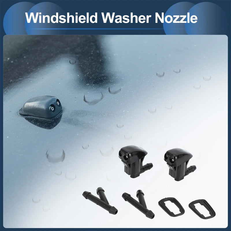 Jeep 1 x Windshield Washer Nozzle with Hose Connector