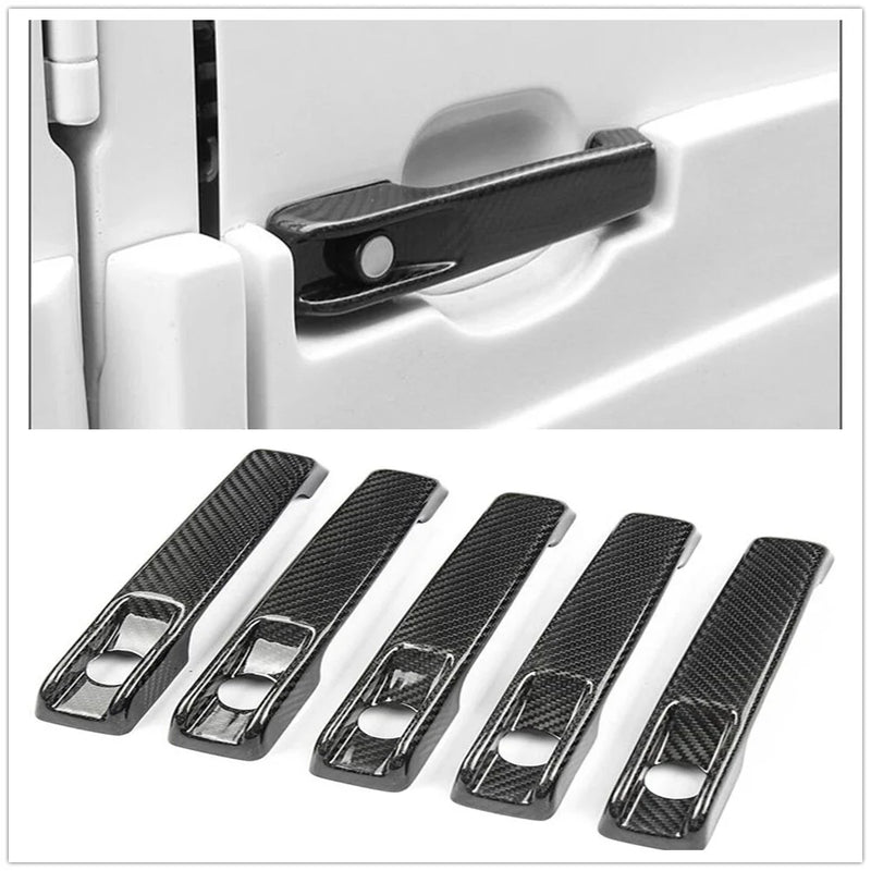 Mercedes Benz G Class W463 Carbon Fiber Door Handle Cover Trim (2019-2023)