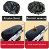 Scooter Scooter Cushion Seat Cover Waterproof Black Leather