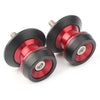 Yamaha YZF R3 R25 FZ1 FZ6 - RED Swingarm Sliders Spools (2015-2023)