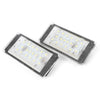 BMW M3 E46 2D LED Rear License Plate Lights (1998-2003)