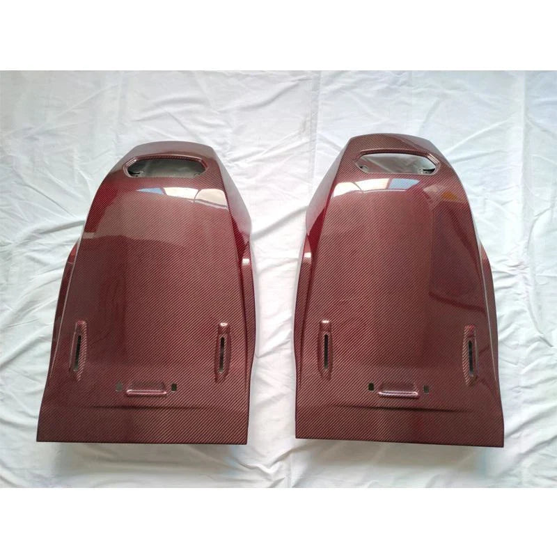 Lamborghini URUS 18-22 Red Dry Carbon Fiber Seat Back Panel Cover Replace