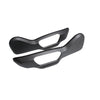 Supra A90 A91 2 x Matte Carbon Fiber Seat Adjust Switch Panel Covers (19-23)
