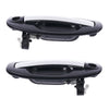 Hyundai Santa Fe 4pc Chrome Outer Door Handles (2000-2006)