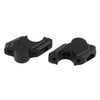 Yamaha Tenere 700 Black Offset Handlebar Riser Clamp (2019-2025)