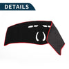 BMW Mini Cooper Black Red Dash Cover Mat (2014 - 2024)
