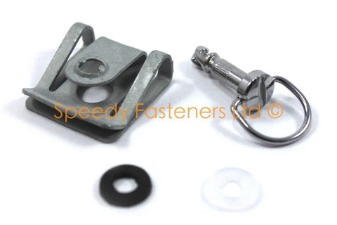 Ducati 1098 1198 848 18x dzus Lock Bolt Clips + Stainless Steel Fairing