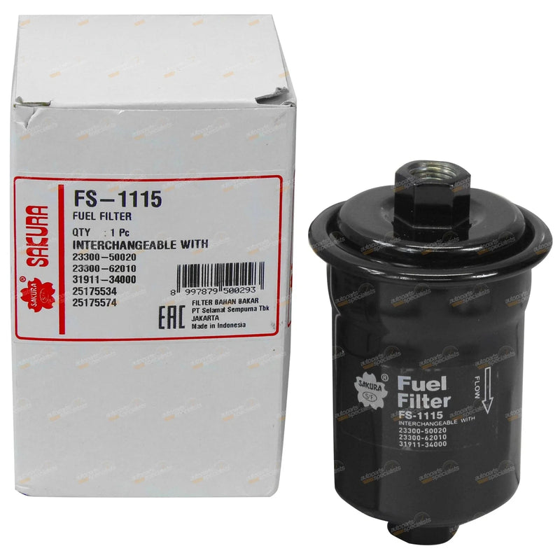 Toyota 4Runner Hilux Surf VZN185 V6 5VZ-FE EFI Fuel Filter (1995–2002)