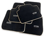 BMW M3 Series E92 Black Beige Premium Floor Mats (2007-2013)