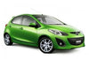 Mazda 2 Demio Hatchback 5 Door Window Visor Monsoons (2007-2014)