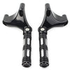 Harley Sportster XL883 XL1200 Black Rear Passenger Footrest Peg Mount (2004-2013)