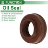 Oil Seal / 6x10x3mm / Seal Ring Rotary Shaft FKM Rubber 5 Pcs