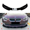 BMW 3 Series E92 E93 (2006-2013) Gloss Black 3 x Front Bumper Spoiler Lip