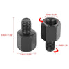 5pcs 10mm LH to 8mm RH Black Motorcycle Rearview Mirrors Adapter Bolt Screw